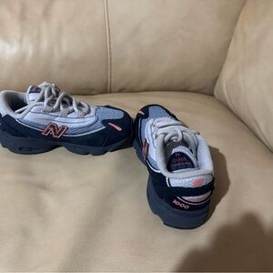 New Balance Kids' Sneakers in Navy and Pink